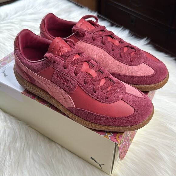 Puma x Palomo Team Regal Red Passionfruit Sneakers - Picture 1 of 11